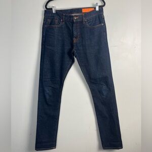 Jean Shop Jeans Mens 31 Jim Stretch Denim Dark Wash Slim Fit Low Rise